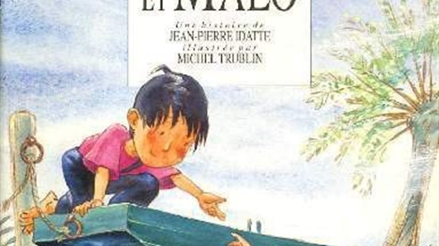 Lucine et Malo  à l'Heure du conte de Carignan